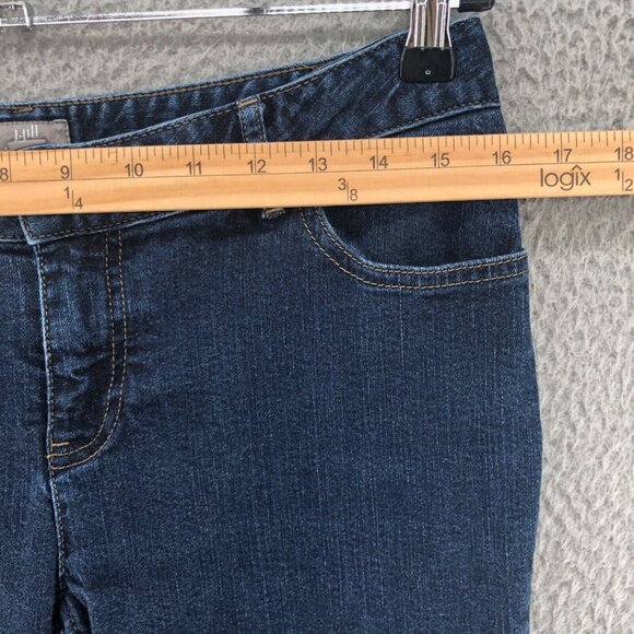 J Jill Jeans Womens 8 Blue Skinny Leg Medium Wash Denim Stretch Everyday Casual - Picture 8 of 12